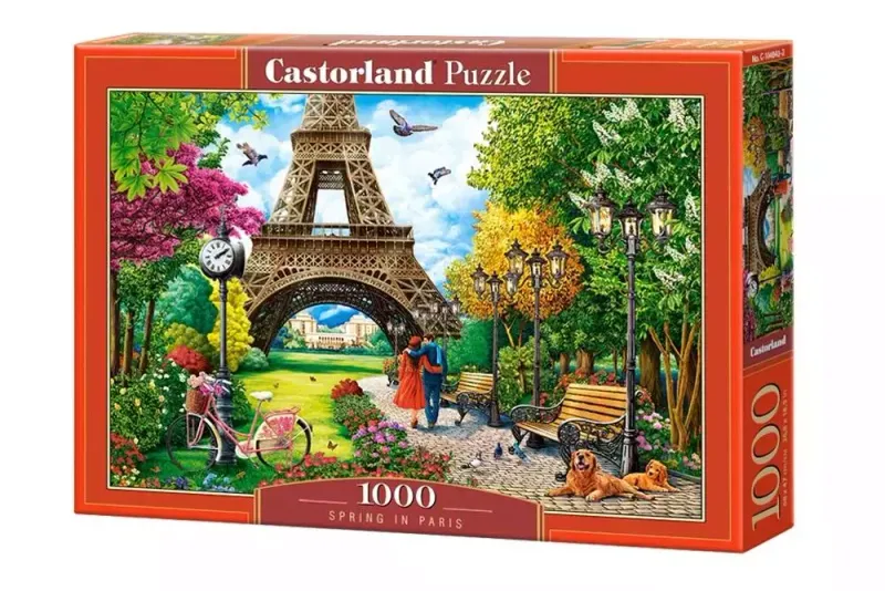 Puzzle 1000 elementów. Spring in Paris zdjęcie 1