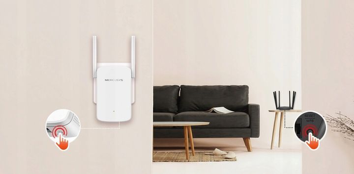 WZMACNIACZ Sygnału WiFi Sieci 5ghz MOCNY 1200Mb/s Zasięg WiFi REPEATER ME30 zdjęcie 3