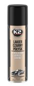 K2 Lakier akrylowy, czarny połysk, 500 ml