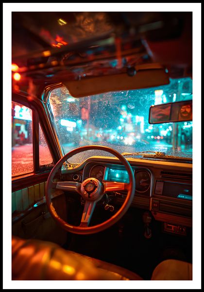 Plakat 61x90,5cm Nocny Kierowca zdjęcie 3