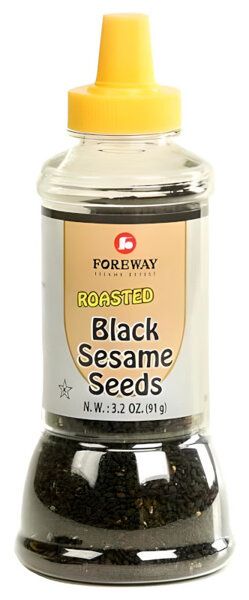 Sezam czarny prażony 91g - Foreway zdjęcie 1