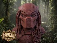 Predator Jungle Hunter Carved Legends Wall Art 20 cm