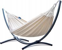 POTENZA Stelaż GRANDE do 220kg + Hamak Medellin Creme