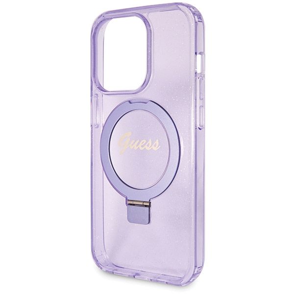 Etui Guess do iPhone 14 Pro, Fioletowy, MagSafe zdjęcie 6