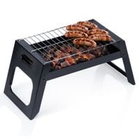 Grill Węglowy Składany Przenośny Ogrodowy Turystyczny Piknikowy Mały 46 cm
