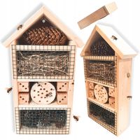 Domek dla owadów hotel budka lęgowa murarka domki MEGA DUŻY aż 47cm!