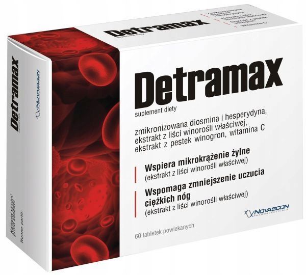 DETRAMAX 60 tabletek zdjęcie 1