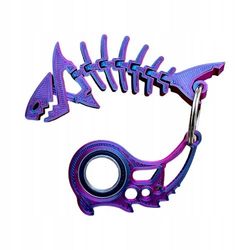 KEYSPINNER Keyrambit Rekin ZESTAW Brelok BRELOCZEK do kluczy Midnight na Arena.pl