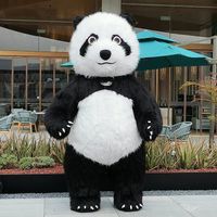 Pluszowy nadmuchiwany kostium pandy gigantycznej, rozmiar 2 m 2,6 m