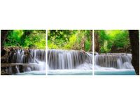 90X30CM WODOSPAD TRÓJ OBRAZ