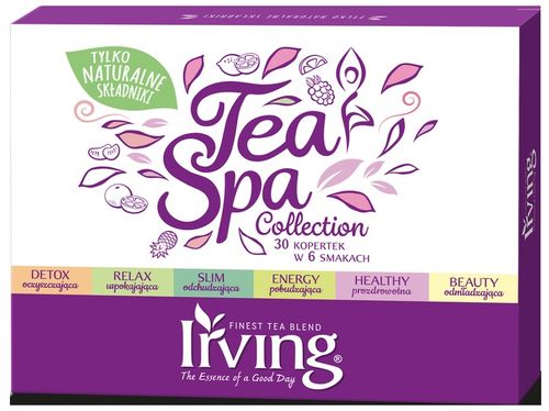 Zestaw herbat w kopertach Irving Tea SPA 30szt x6 na Arena.pl
