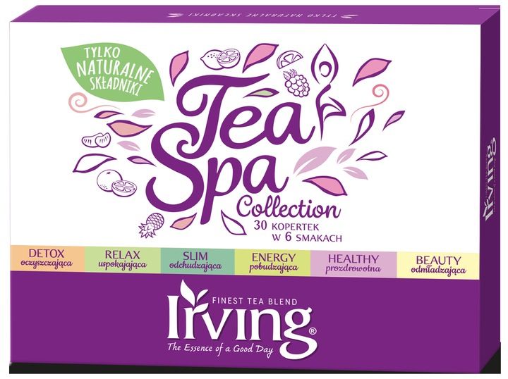 Zestaw herbat w kopertach Irving Tea SPA 30szt x6 zdjęcie 6
