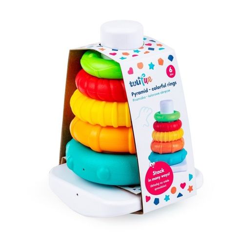 Piramidka kolorowe obręcze DUMEL na Arena.pl