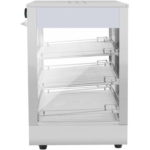 Witryna grzewcza podgrzewana do prezentacji żywności 3 półki 25-85C 1200W na Arena.pl