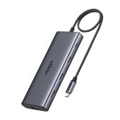 Hub USB-C Ugreen CM639 8K 2xHDMI 10w1 do laptopa