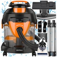 ODKURZACZ PIORĄCY DO TAPICERKI I DYWANÓW SAMOCHODOWY MOCNY MOKRO SUCHO 4W1