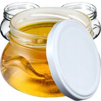 10 szt. Słoik Szklany 300ml Na Dżem + Wieczko fi82