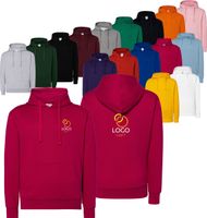 Damska bluza z kapturem kieszenią TWÓJ HAFT LOGO NAPIS firmowa reklamowa