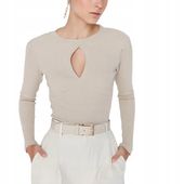 Bluzka Trendyol beige L