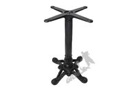 NOGA STOŁU D02 - STANDARDOWA Z KRZYŻAKIEM CZTERY NÓŻKI ŻELIWNA PODSTAWA