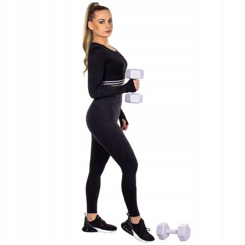 HANTLE 2x3kg ZESTAW CIĘŻARKI HANTELKI DO ĆWICZEŃ W DOMU HEKSAGONALNE na Arena.pl