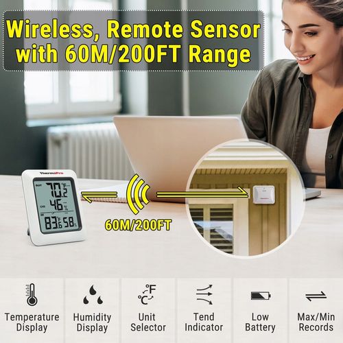 Monitor Temperatury z Czujnikiem ThermoPro TP-60S na Arena.pl