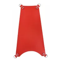 mr. sling skorzany pas biodrowy czerwony, regulowany, 4-punktowy