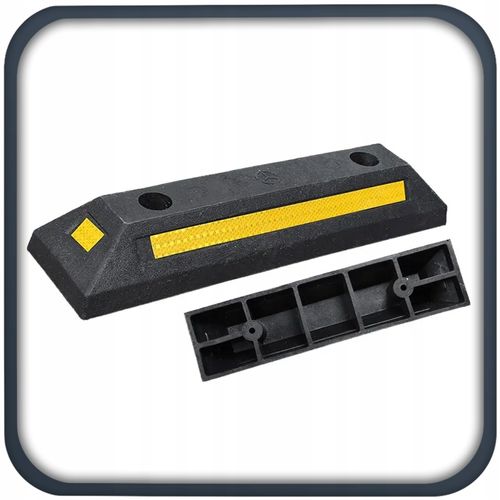 Separator Odbojnik Parkingowy Gumowy Ogranicznik Odbojnica 54 cm+śruby na Arena.pl