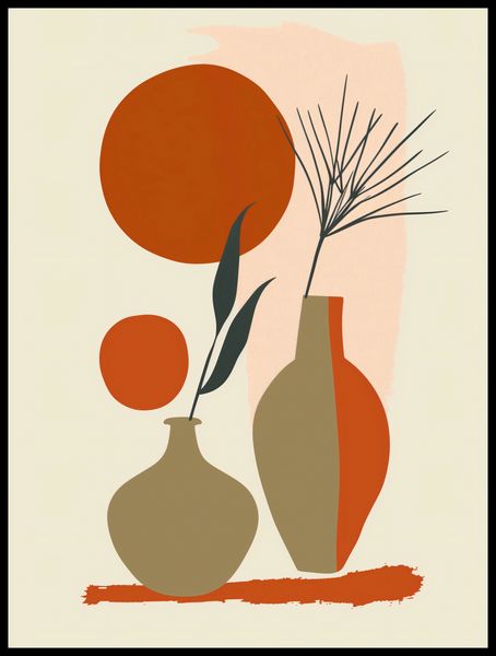 Plakat 60x80cm Wazy w Czerwieni zdjęcie 2