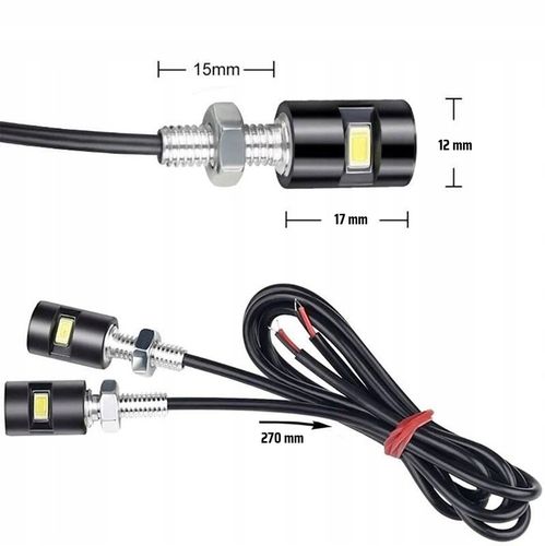 PODŚWIETLENIE TABLICY REJESTRACYJNEJ LED ŚRUBA na Arena.pl