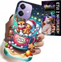 ETUI DO OPPO A60 5G - RENIFER Z PIERNIKIEM MERRY CHRISTMAS
