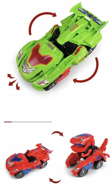 AUTO ROBOT DINOZAUR TRANSFORMUJĄCE AUTKO BOT 2w1 zdjęcie 5