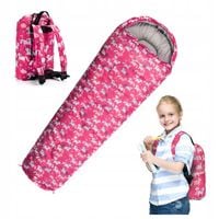 ŚPIWÓR DLA DZIECI Z PLECAKIEM METEOR mumia YMER UNICORN