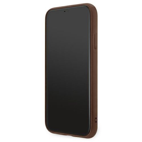 Guess GUHCN61G4GFBR iPhone 11 / Xr 6,1" brązowy/brown hard case na Arena.pl