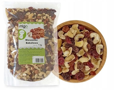 MIESZANKA Bakaliowa - MIX bakalii - MIGOgroup na Arena.pl