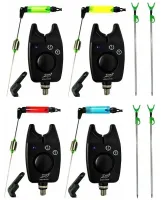 ZESTAW SYGNALIZATOR WODOODPORNY WĘDKARSKI CZUJNIK LED + SWINGER + PODPÓRKA