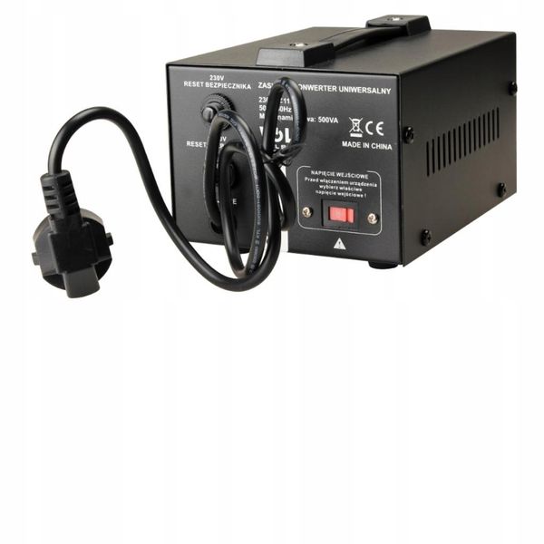 Transformator VOLT POLSKA 230V/110V 500VA zdjęcie 2