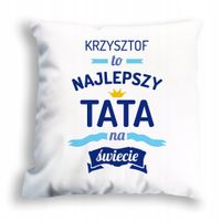 Poduszka z nadrukiem PREZENT na DZIEŃ TATY