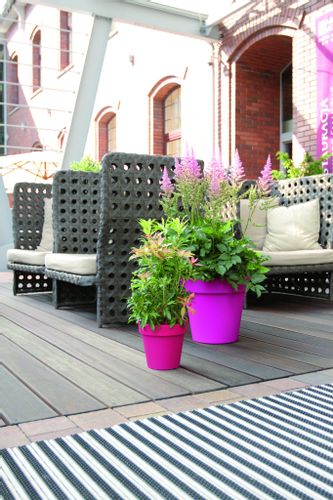 Donica okrągła Lofly DLOF400 + podstawka jezdna na Arena.pl