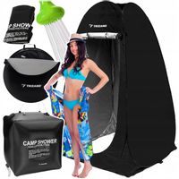 ZESTAW TURYSTYCZNY Namiot Przebieralnia Przenośne WC + Prysznic solarny 40l