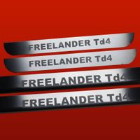 Listwa progowa LAND ROVER FREELANDER 1 TD4 Stal nierdzewna 304 mat 4szt