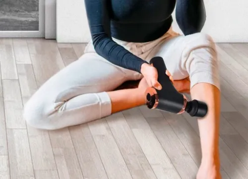 MASAŻER WIBRACYJNY PISTOLET DO MASAŻU MASSAGE GUN na Arena.pl