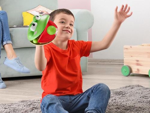 DLA DZIECI  GRA ZRĘCZNOŚCIOWA WYRZUTNIA ŻABA na Arena.pl