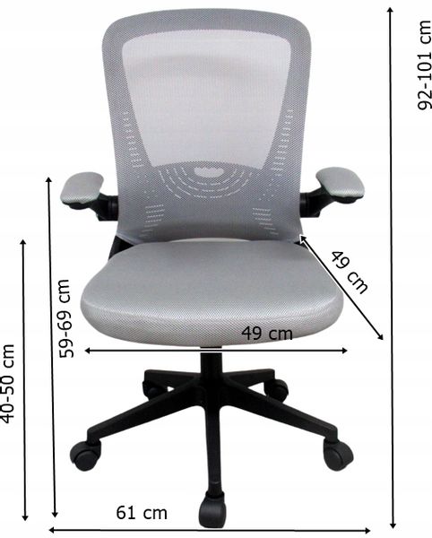 Fotel Obrotowy K7 Krzesło biurowe zdjęcie 7