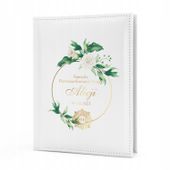 FOTO ALBUM na zdjęcia Pamiątka I Komunii + GRAWER