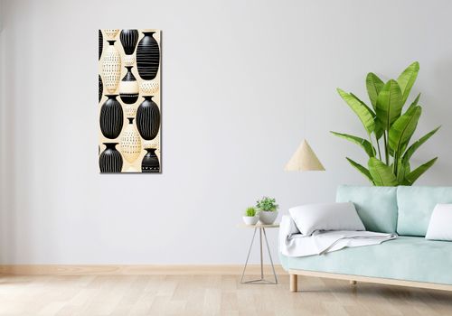 Obraz 40x100cm Monochromatyczna Harmonia na Arena.pl