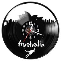 Zegar ścienny z płyty winylowej Australia 1440.14
