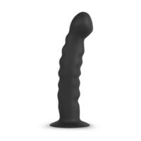 silicone strap-on - bended
