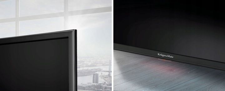 Kruger&Matz KM0224-T3 TV LCD 24' HD DVB-T2 HEVC 230V 12V zdjęcie 8