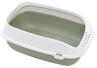 Kuweta dla kota otwarta BPA FREE BETA PLUS MAXI jasnozielony 49x39x17cm